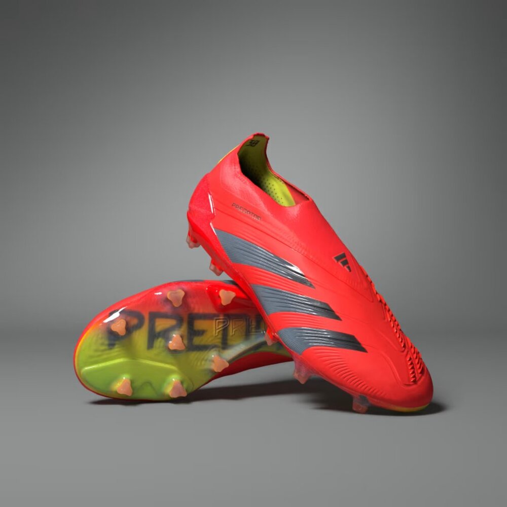[NEW] Men's adidas Predator Elite Laceless FG Soccer Cleat IF8885‎